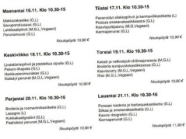 Abc Särkisalmi Parikkala menu