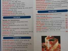 Restaurang E18 menu