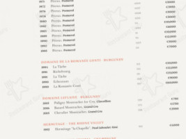 Straffan Inn menu