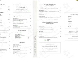 The Lion menu