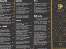 D Kalkara Regatta menu