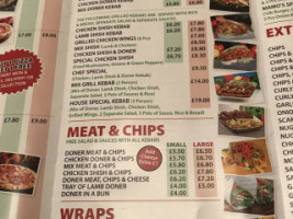 Mamos Grill menu