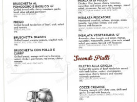 La Pergola menu