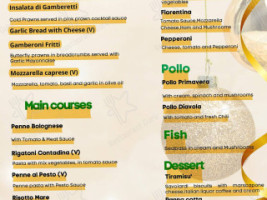 Headley Down Food Centre menu