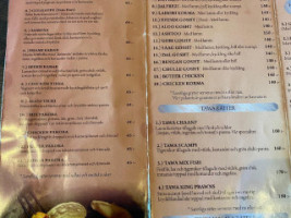 Chili Masala menu