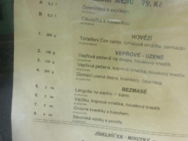 Hospůdka Na Návsi Jivno menu