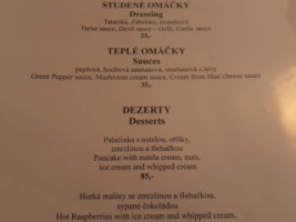 Restaurace A Sklepní U Havířů menu