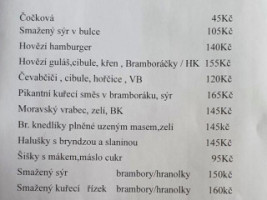 Pension Rezek-jeruzalem menu