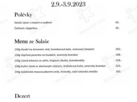 Salaš menu