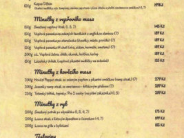 Džbán menu