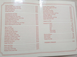 Conti's Fish Chip menu