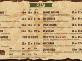 Pappys Smokehoose Blantyre menu