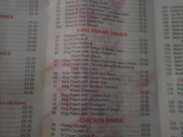 Red Sun Cantonese Take Away menu