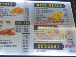 Tucker’s Fish Chips menu