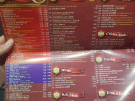 La Luna menu