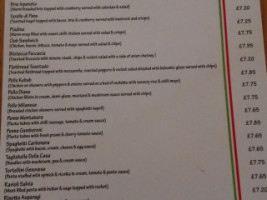 Giovanni Italian Bistro menu