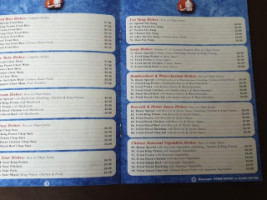 Slow Boat Chinese Takeaway menu