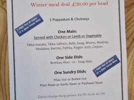 Chilliesweymouth menu