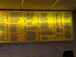 The River Queen menu