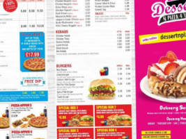 Desserts N Pizza 4 You menu