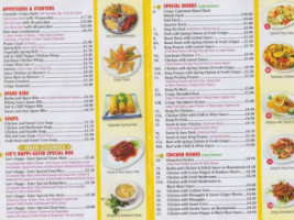 Lee's Happi Eater menu