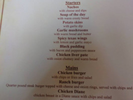 The Alexandra Steakhouse menu