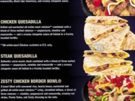 Taco Bell menu