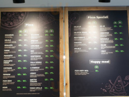 Caruso Pizza Pasta menu