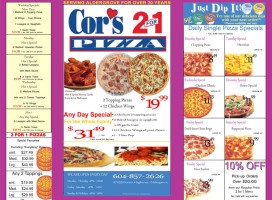 C&b Tarleton menu
