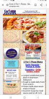 C&b Tarleton menu