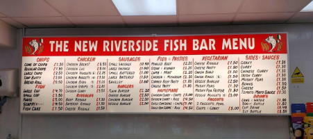 Riverside Fish menu
