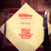 Bistro Benito menu