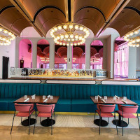 Domino's Pizza inside