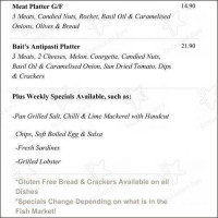 Bait menu