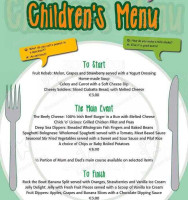 Coast menu