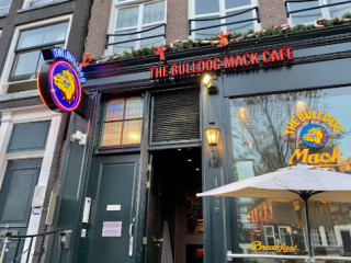The Bulldog Mack aus Amsterdam Nederland Speisekarte
