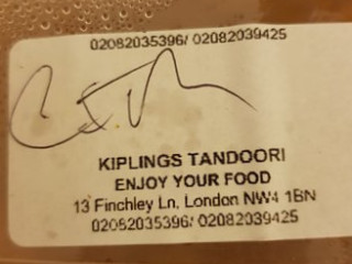 Kipling's Tandoori