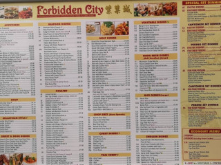 Forbidden City Chinese Chinese Take Away