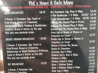 Phil's News Cafe The Tasty Plaice