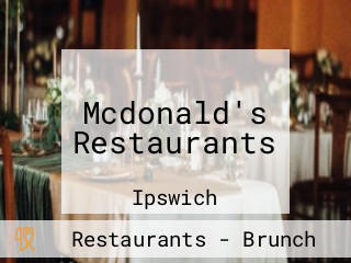 Mcdonald's Restaurants