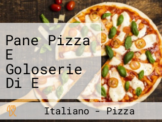 Pane Pizza E Goloserie Di E Ferdico Vincenzo E Bignoux Marie Chantale Ariette