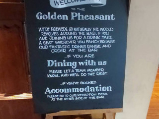 The Golden Pheasant At Plumley