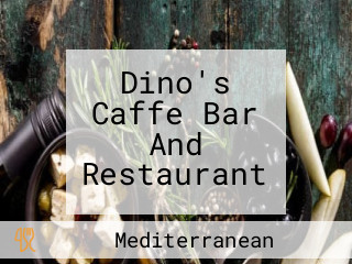 Dino's Caffe Bar And Restaurant de Newick Carte