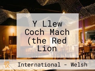 Y Llew Coch Mach (the Red Lion Machynlleth Town)