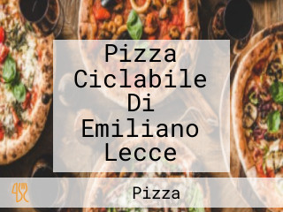 Pizza Ciclabile Di Emiliano Lecce