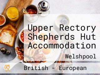 Upper Rectory Shepherds Hut Accommodation