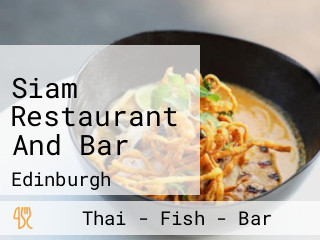 Siam Restaurant And Bar