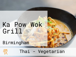 Ka Pow Wok Grill