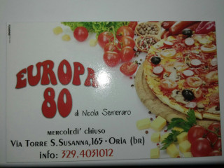 Europa 80 Pizzeria Pucceria