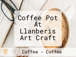 Coffee Pot At Llanberis Art Craft